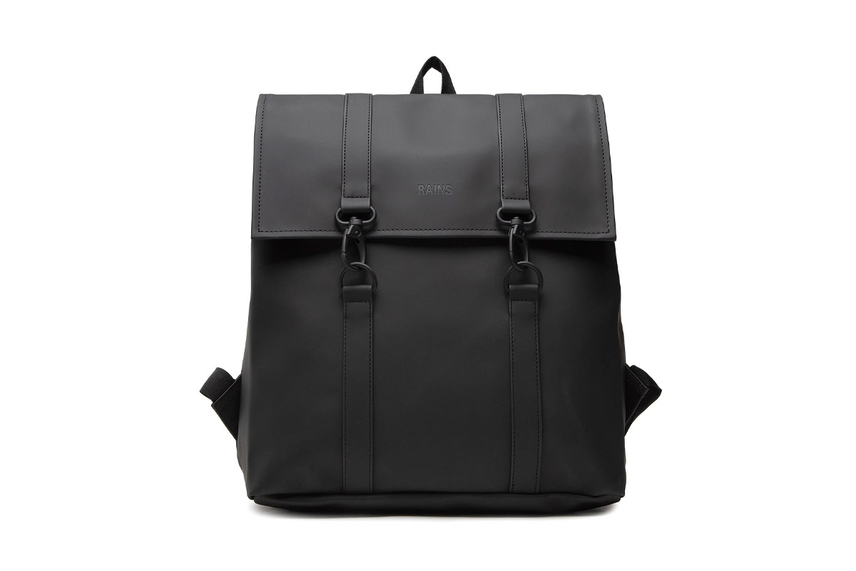 Rains Msn Bag Mini Σάκος Πλάτης (13570 BLACK) Μαύρο